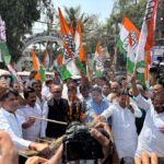 बिहार कांग्रेस ने एनडीए सरकार द्वारा राष्ट्रव्यापी विधायक चोरी के खिलाफ मोदी का किया पुतला दहन