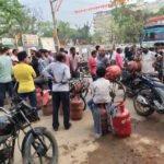 फुलवारीशरीफ में गैस सिलेंडर संकट पर बवाल, दो किलोमीटर तक सड़क जाम
